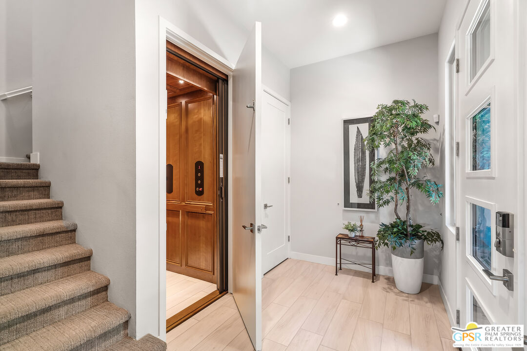 204 Retreat Circle Palm Desert, CA 92260 - Photo 10 of 60 a view of entryway with livingroom and furniture
