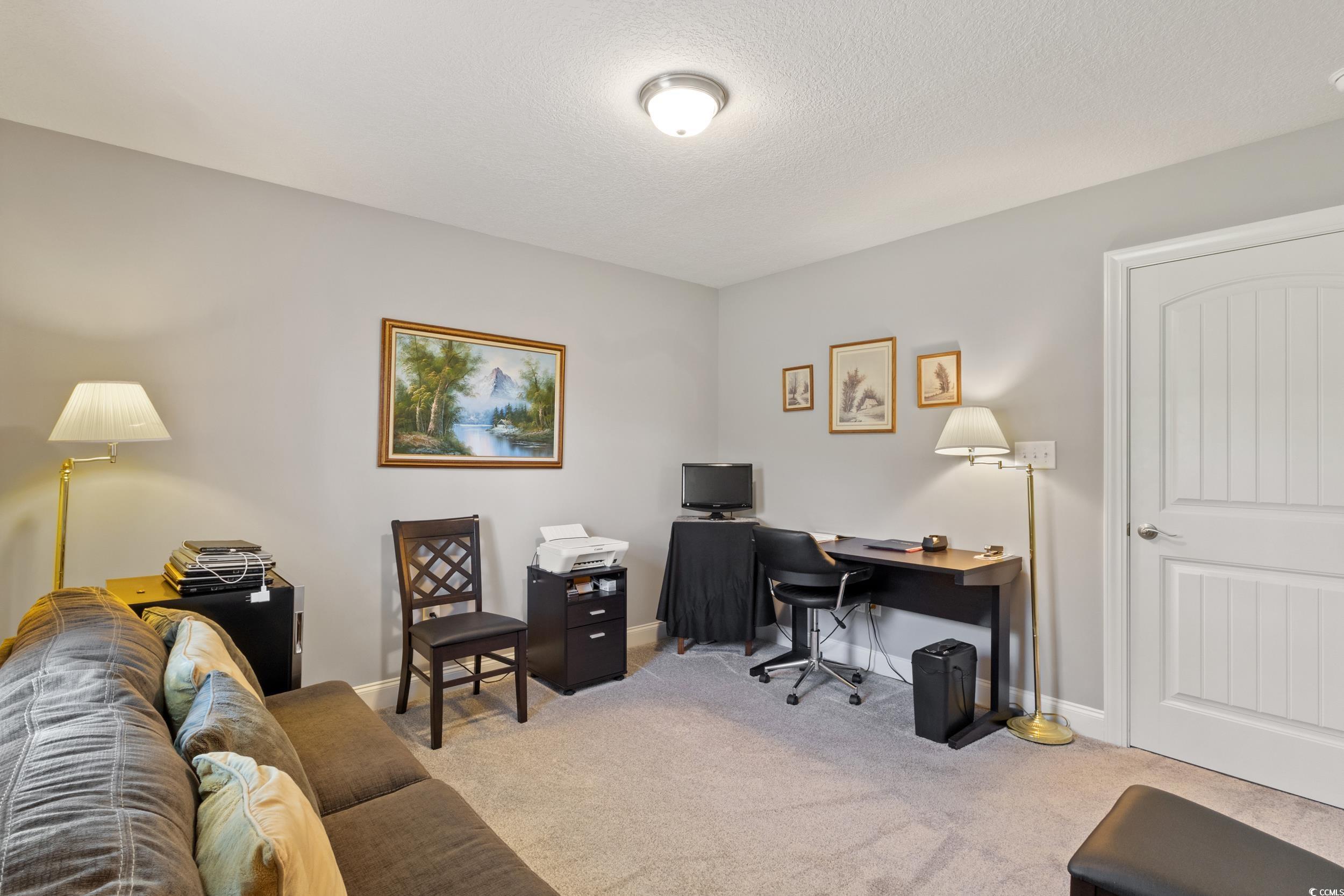 1353 Hucks Road Aynor, SC 29511 - Photo 28 of 40 Office featuring light colored carpet and a textured ceiling