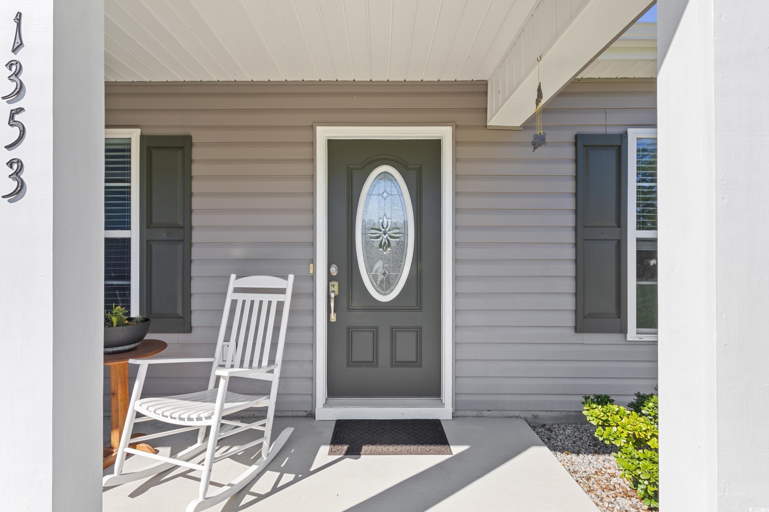 1353 Hucks Road Aynor, SC 29511 - Photo 8 of 40 View of exterior entry with a porch