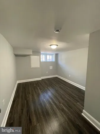 wooden floor in an empty room
