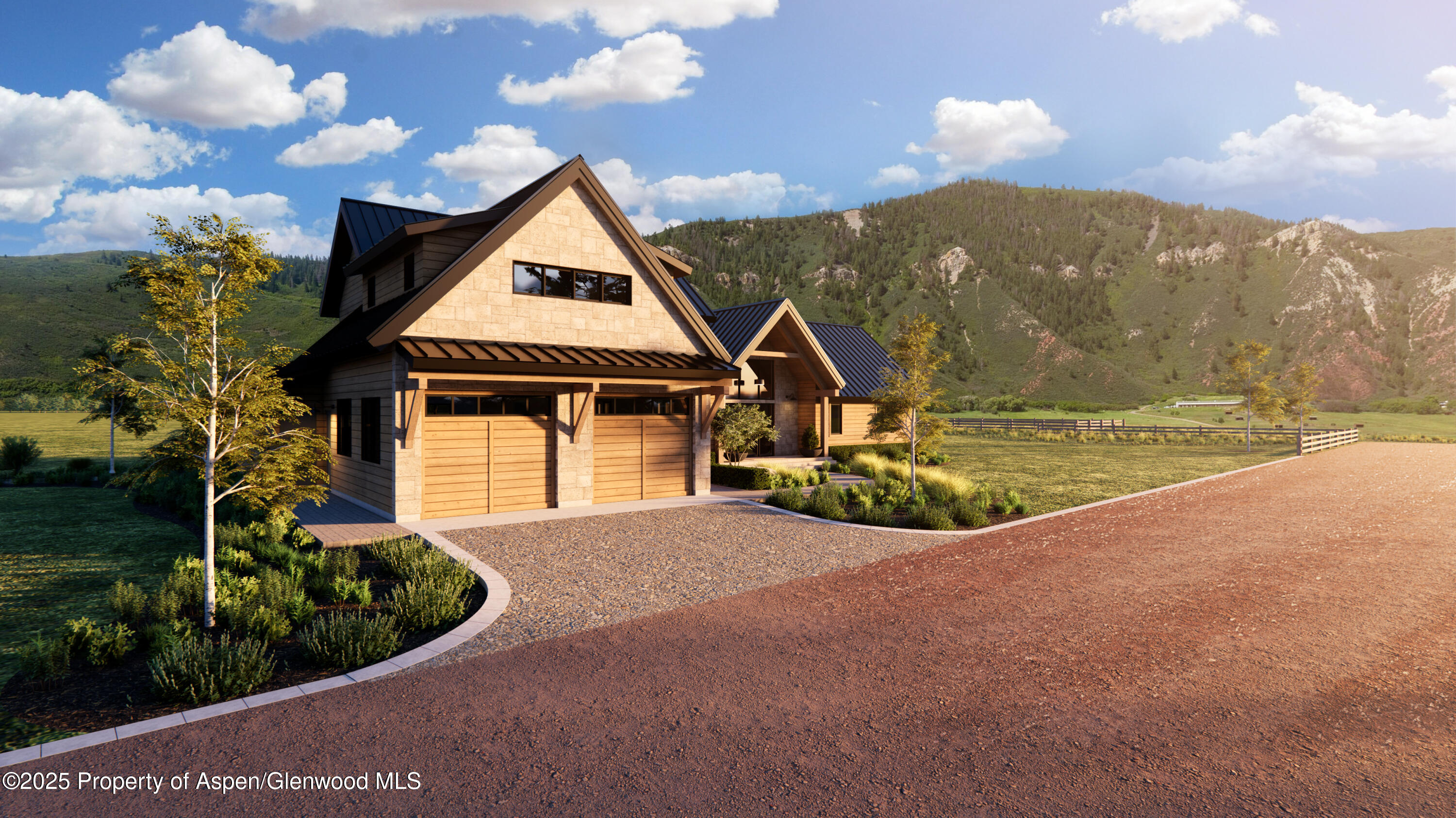 2700 Emma Road Basalt, CO 81621 - Photo 10 of 36 a view of a house with backyard and garden