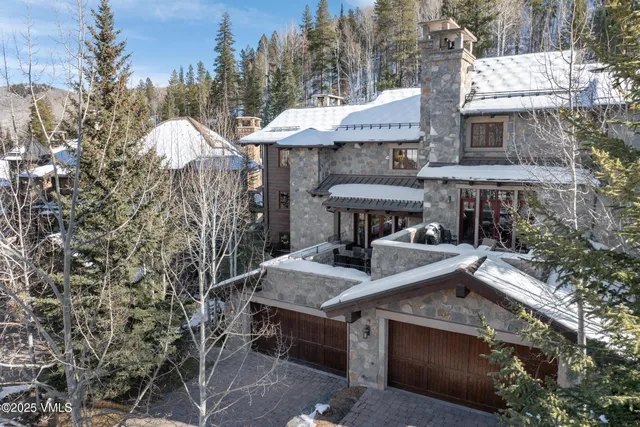 front view of a house with a balcony