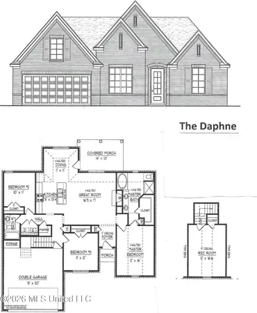 $312,500 | 3114 East Camilla Cir Lake, Lake Cormorant, MS 38641