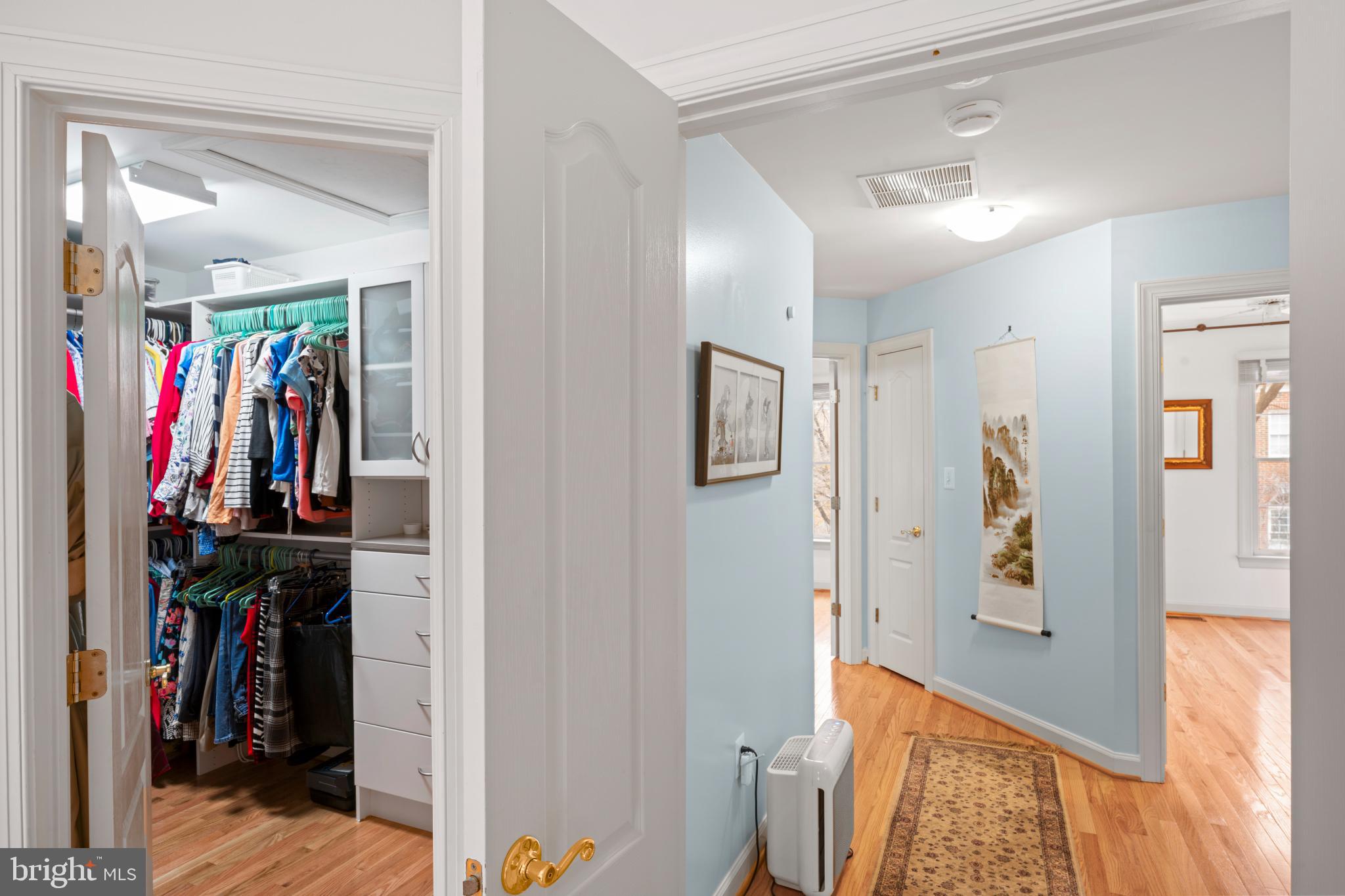 150 Rees Place Falls Church, VA 22046 - Photo 28 of 47 Spacious hallway with organized closet access.