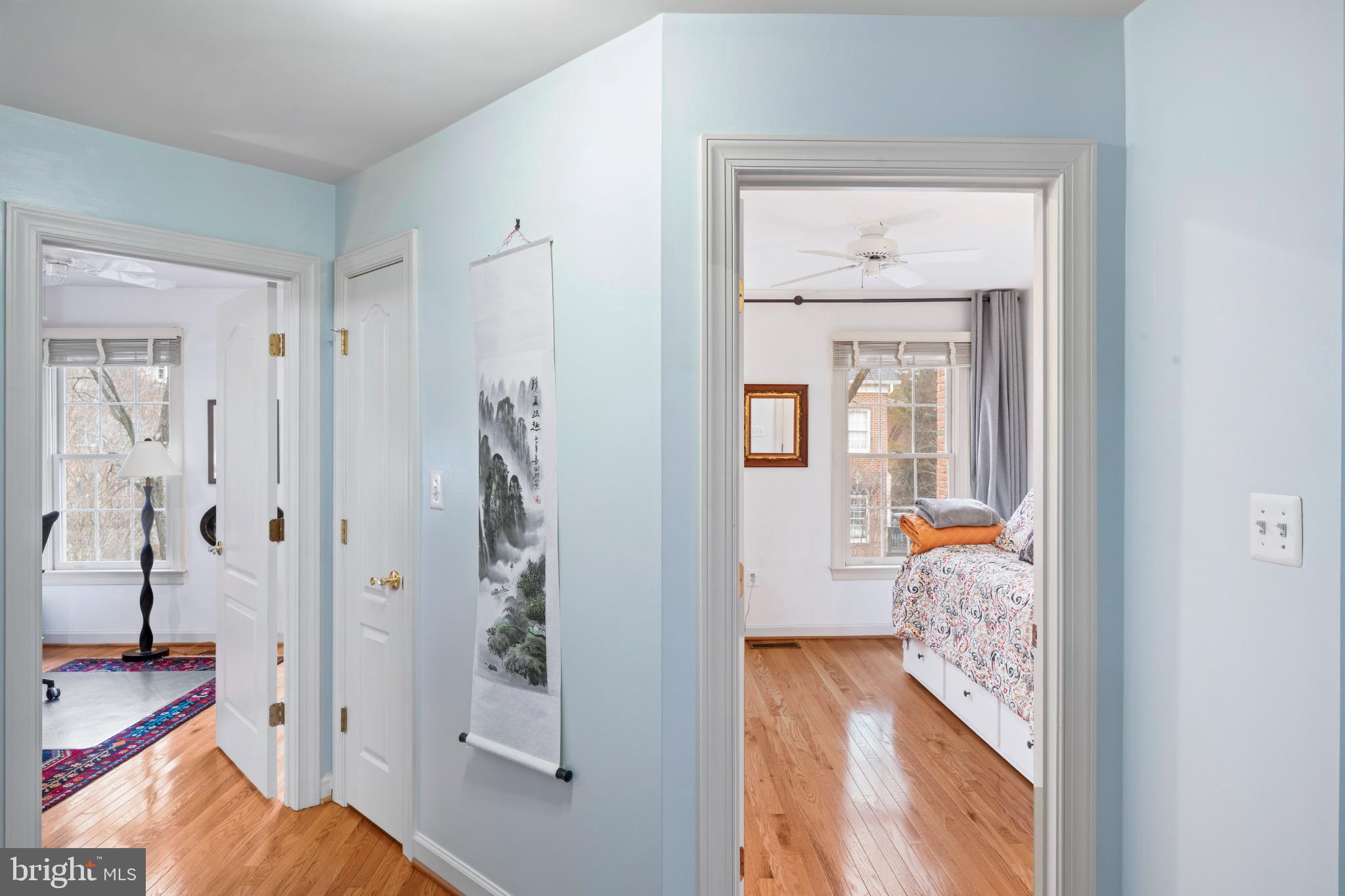 150 Rees Place Falls Church, VA 22046 - Photo 30 of 47 Inviting hallway leading to serene bedrooms.