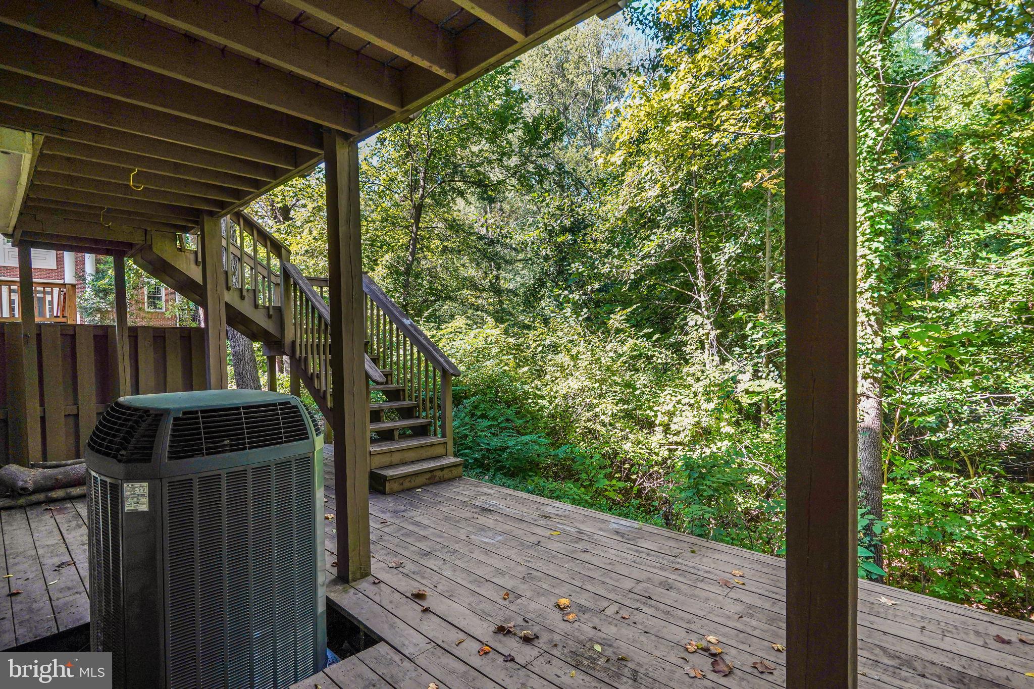 150 Rees Place Falls Church, VA 22046 - Photo 44 of 47 a view of a deck with wooden floor and outdoor space