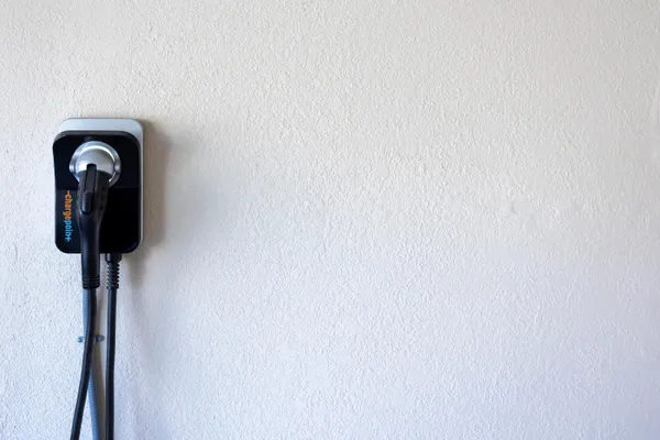 a view of front door and yard