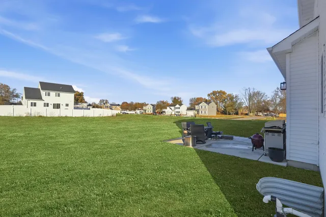 a park with lots of table and chairs