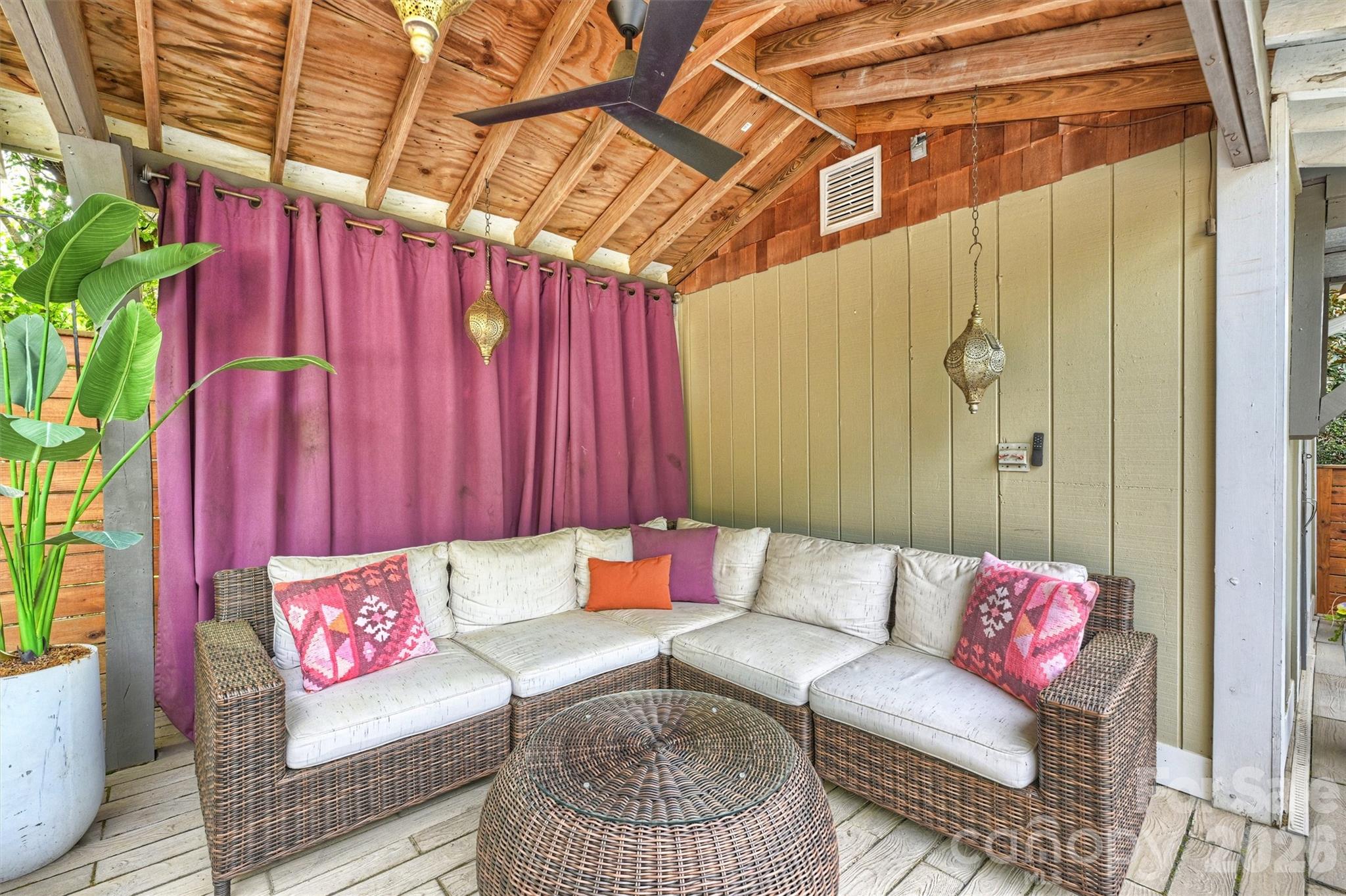 1734 Club Road Charlotte, NC 28205 - Photo 29 of 41 a outdoor living with furniture
