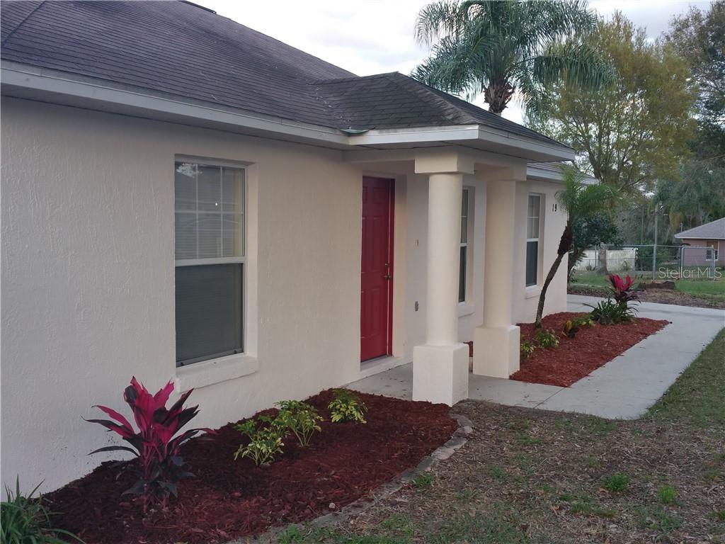 19 Highview Court Mascotte, FL 34753 - Photo 1 of 1 Front entry. Concrete block with stucco siding freshly painted in February 2019