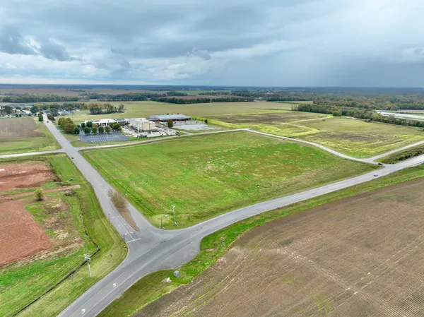 a view of a swimming pool with an ocean view