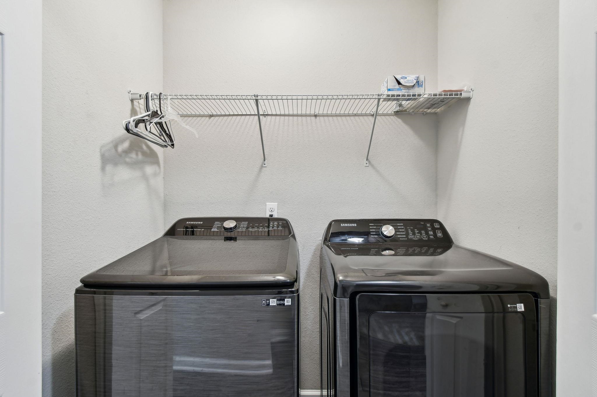 241 Columbus Street St. Augustine, FL 32084 - Photo 19 of 47 a utility room with dryer and washer