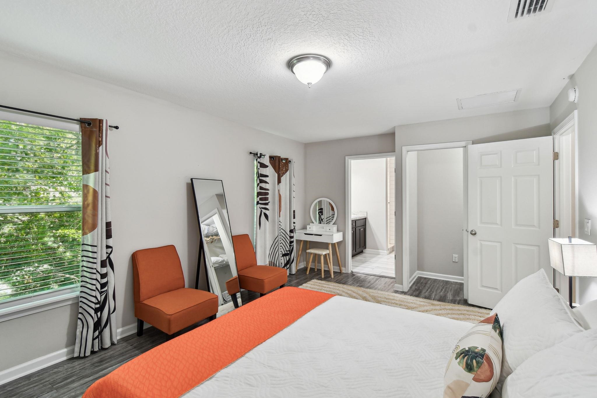 241 Columbus Street St. Augustine, FL 32084 - Photo 24 of 47 a bedroom with furniture and a window
