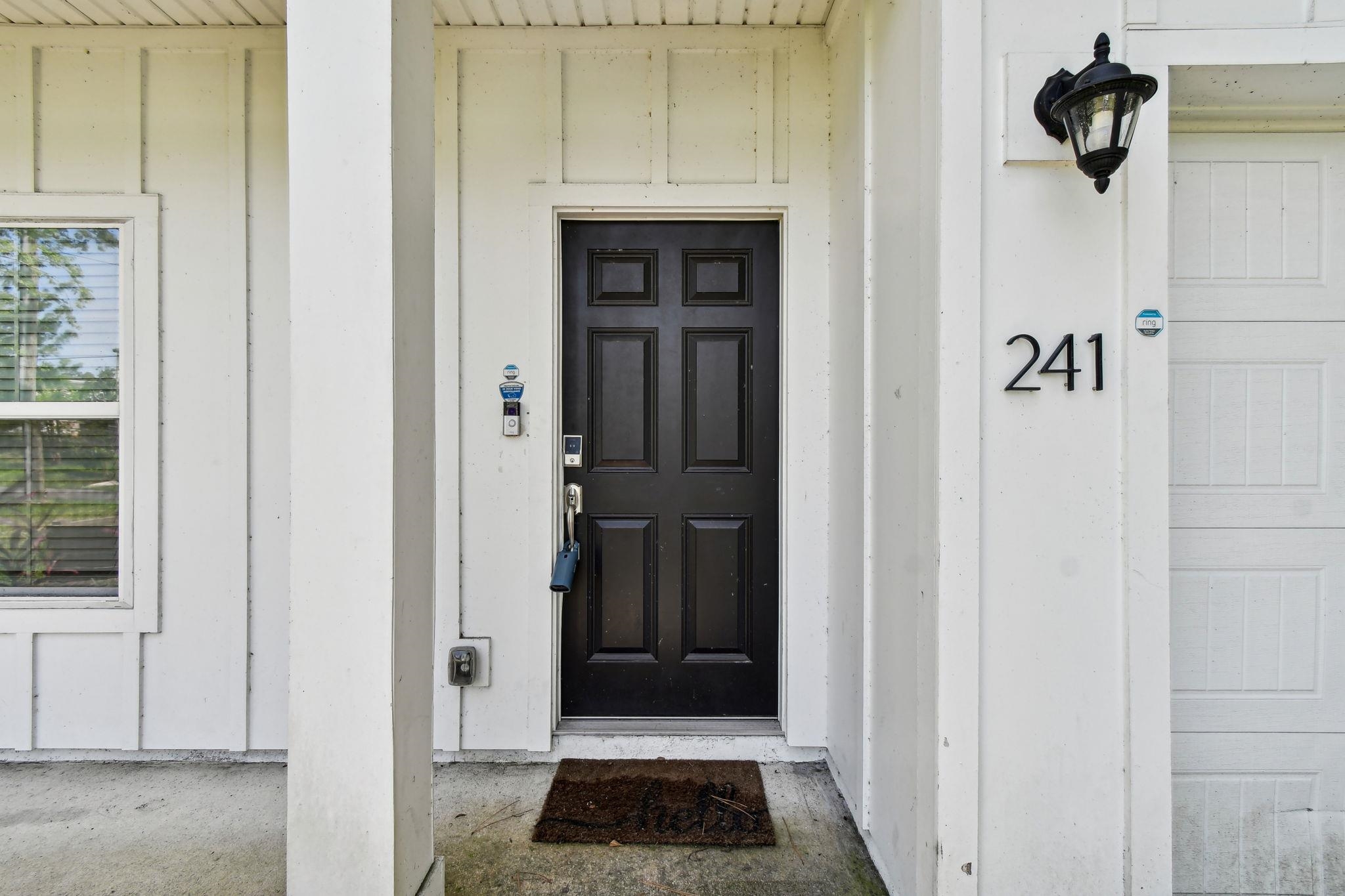 241 Columbus Street St. Augustine, FL 32084 - Photo 4 of 47 a view of front door of a house