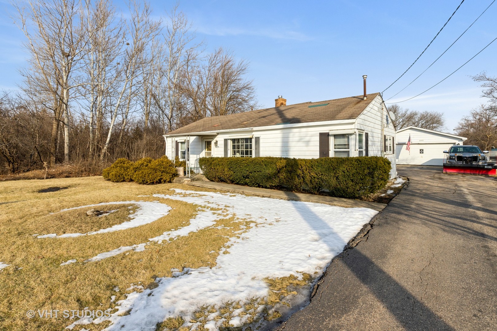22771 North Prairie Road Lincolnshire, IL 60069 - Photo 1 of 21 a front view of a house with a yard