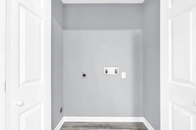 a view of front door