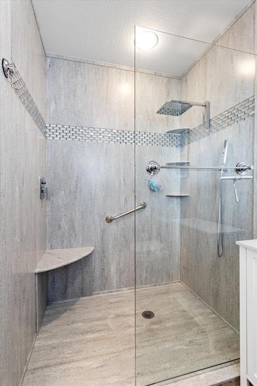 566 Allenwood Loop The Villages, FL 32162 - Photo 21 of 32 a bathroom with a shower