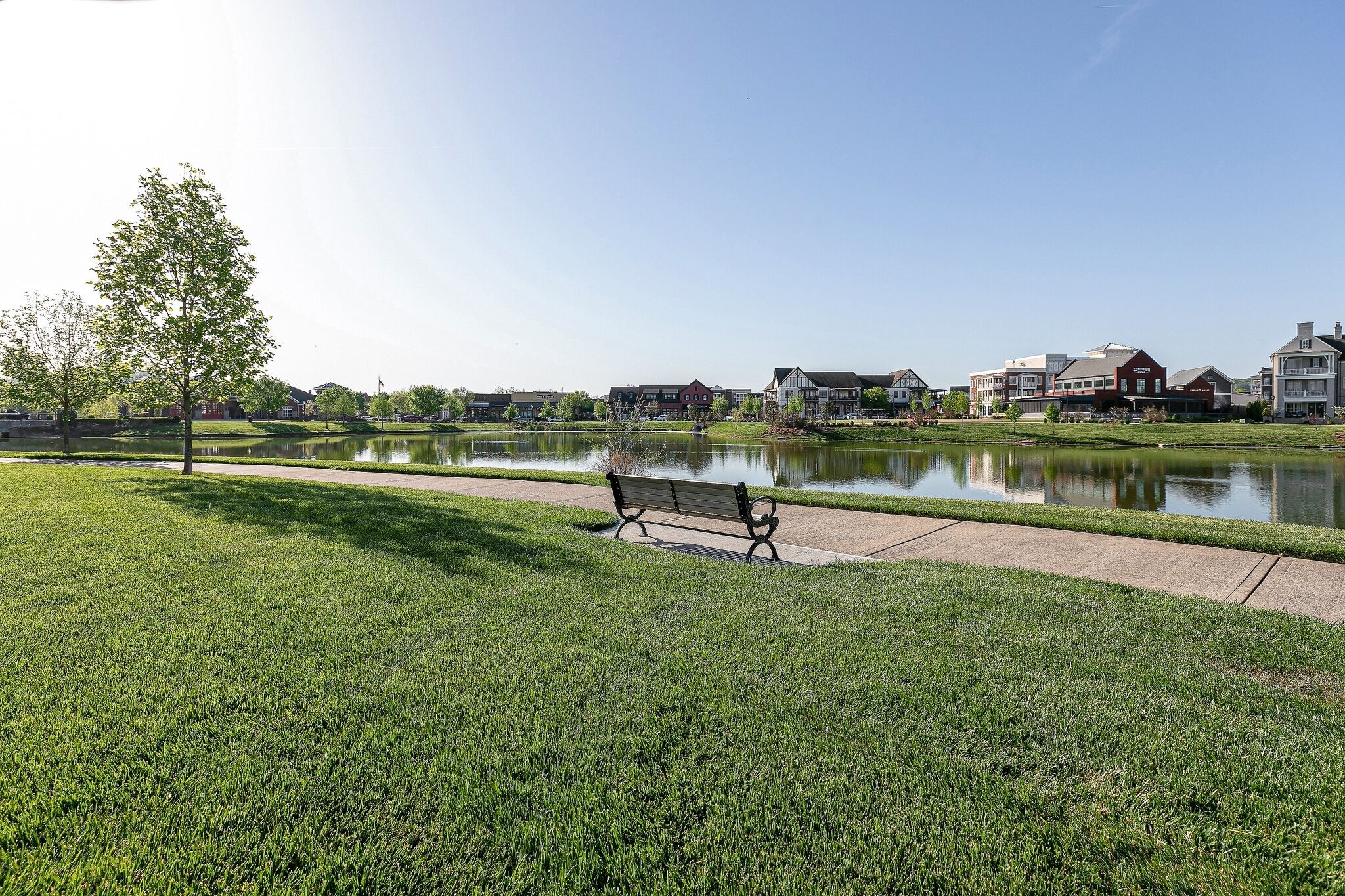 2000 Erwin Street Franklin, TN 37064 - Photo 88 of 97 a view of a lake with a big yard