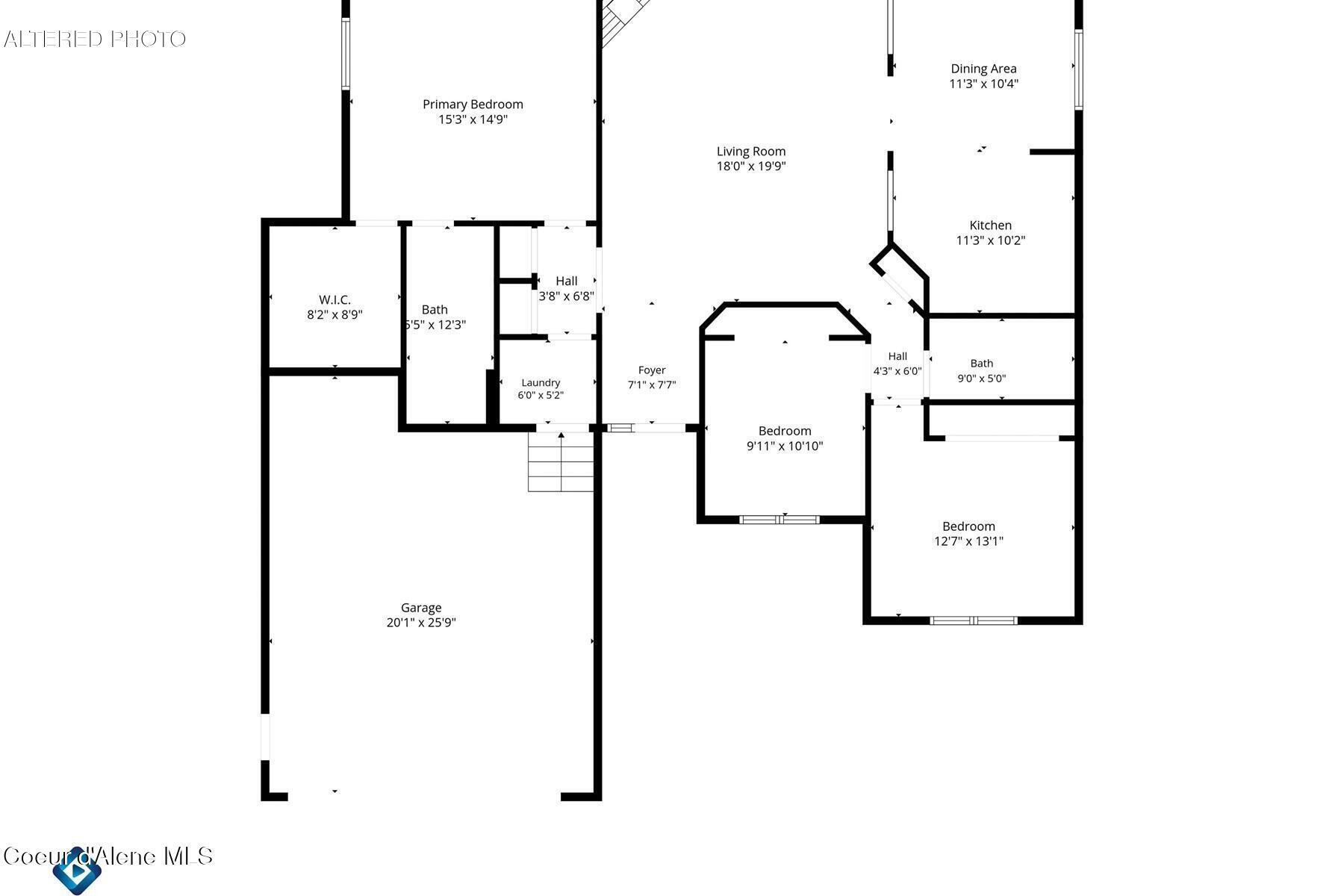 2633 Partridge Loop Post Falls, ID 83854 - Photo 22 of 22 Floorplan