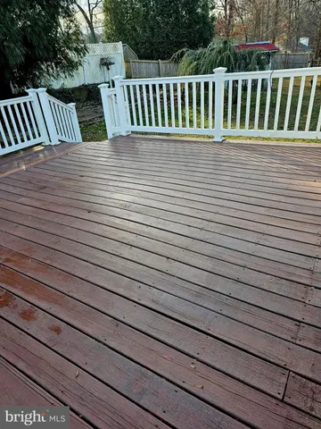 a view of a roof deck