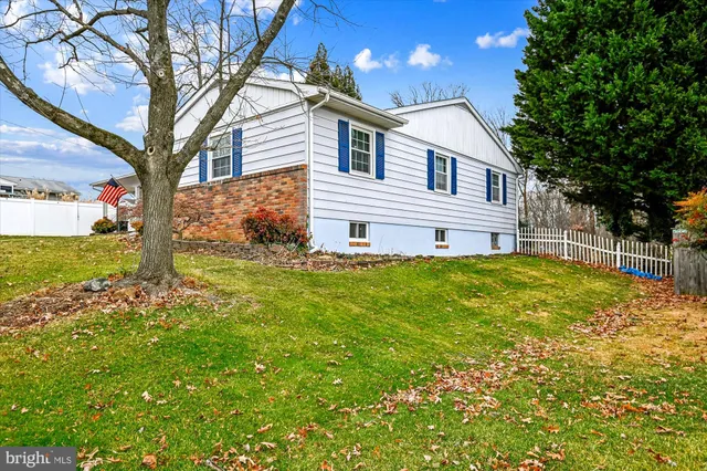 a view of swimming pool with a lawn chairs and palm trees