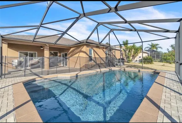 a balcony with furniture