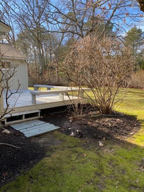 119 Sheaffer Road Centerville, MA 02632 - Photo 4 of 24 a view of backyard with wooden fence