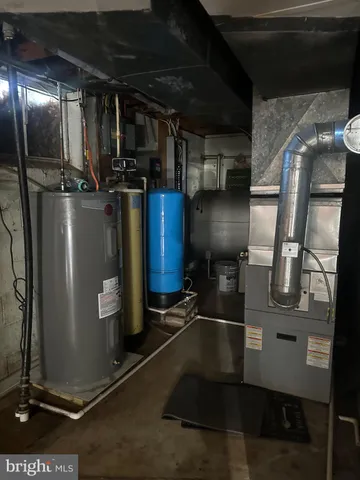 a view of water heater room