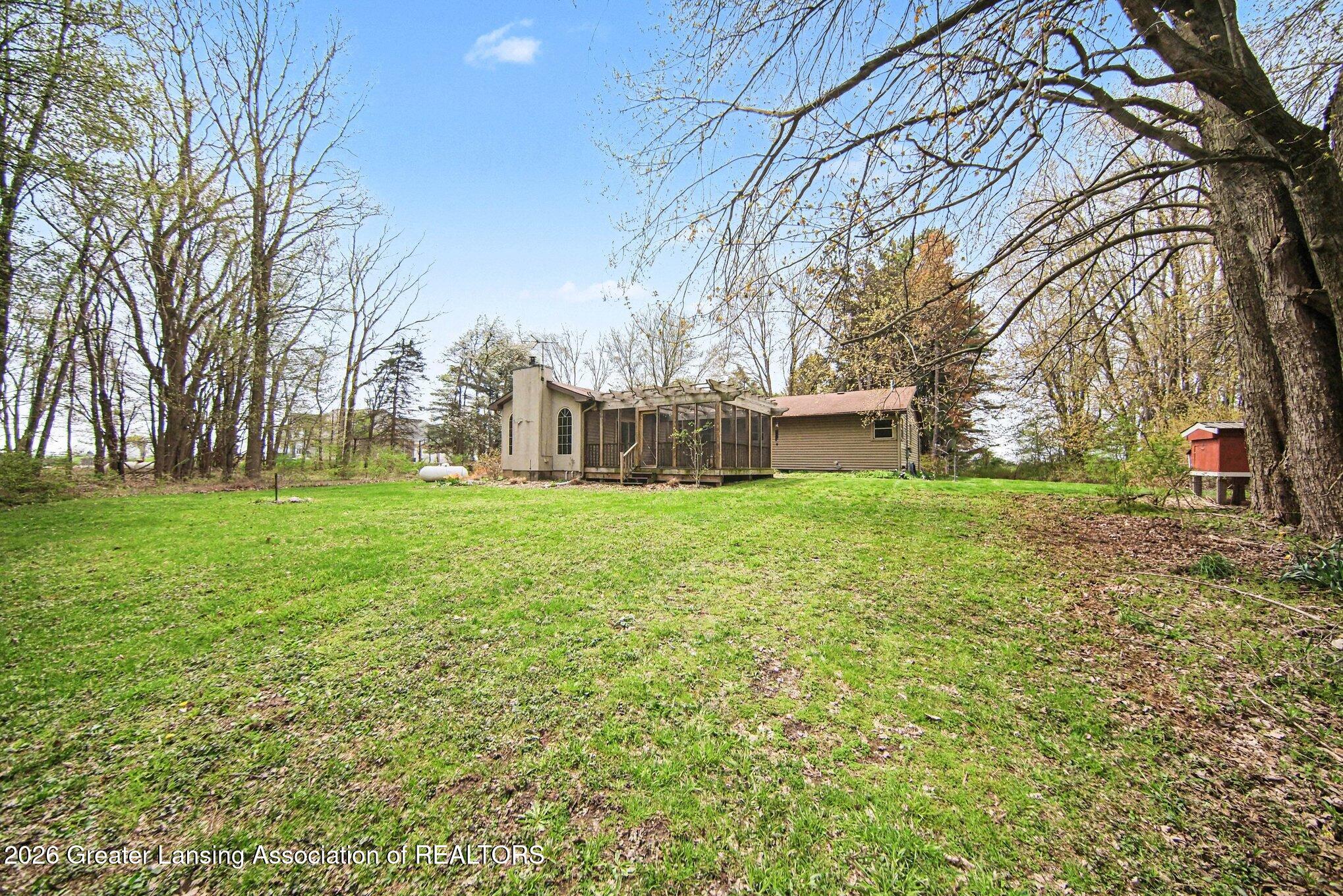 2898 North Every Road Mason, MI 48854 - Photo 41 of 44 rear yard view
