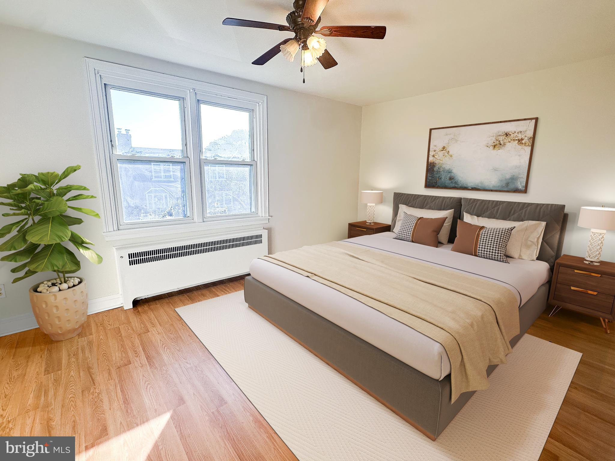 7408 Rugby Street Philadelphia, PA 19138 - Photo 5 of 33 Virtually Staged Primary Bedroom