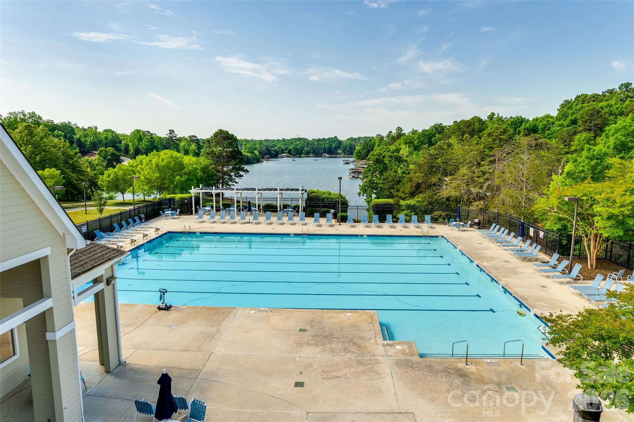16149 Haroa Court Fort Mill, SC 29708 - Photo 40 of 43 a view of a swimming pool with a yard