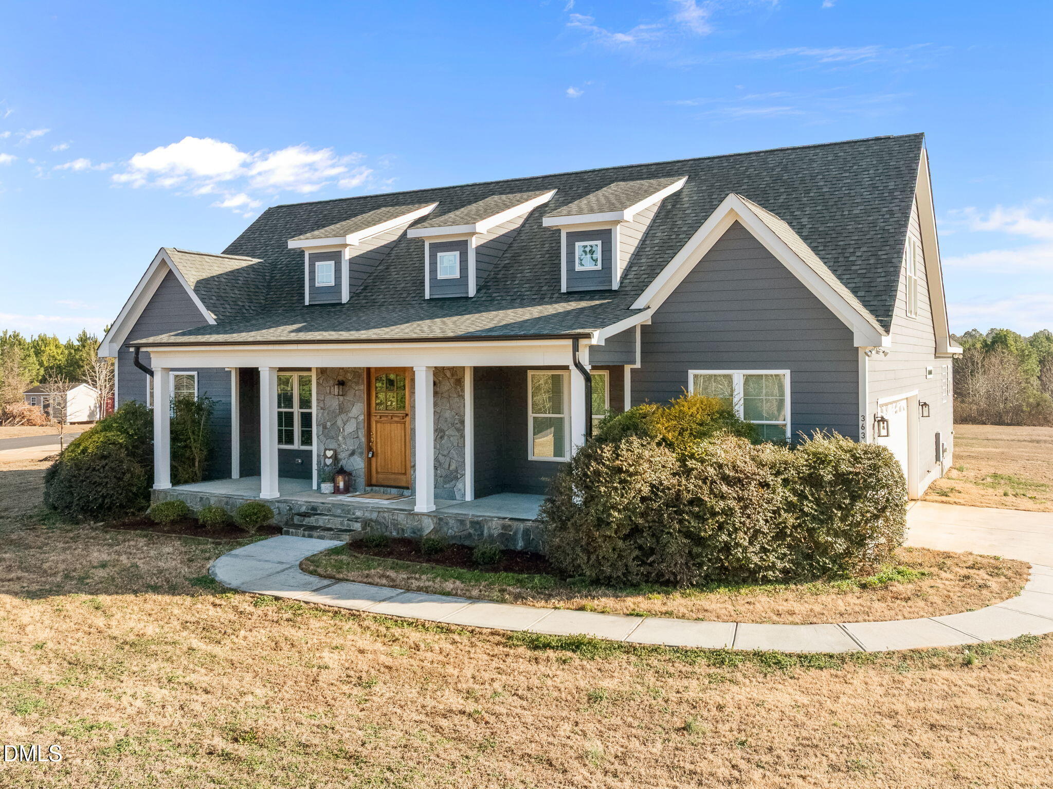363 Mulberry Road Spring Hope, NC 27882 - Photo 2 of 35 a front view of a house with a yard