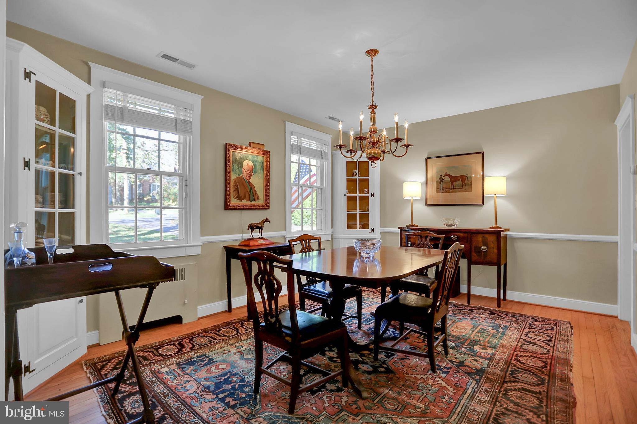10619 Candlewick Road Stevenson, MD 21153 - Photo 16 of 39 Dining Room w/ Built In Corner Cupboards