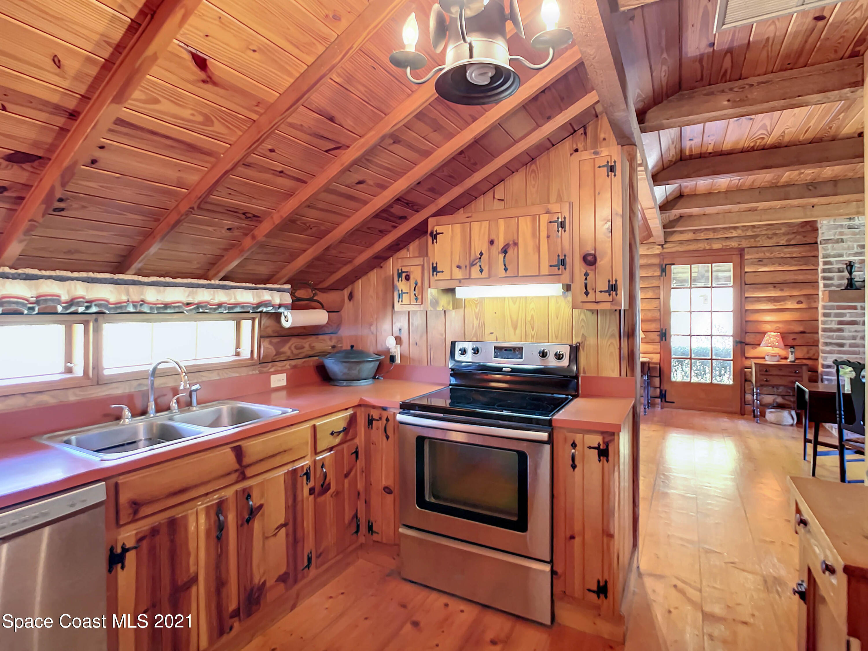 4340 Burkholm Road Mims, FL 32754 - Photo 13 of 39 Kitchen Towards Living Area