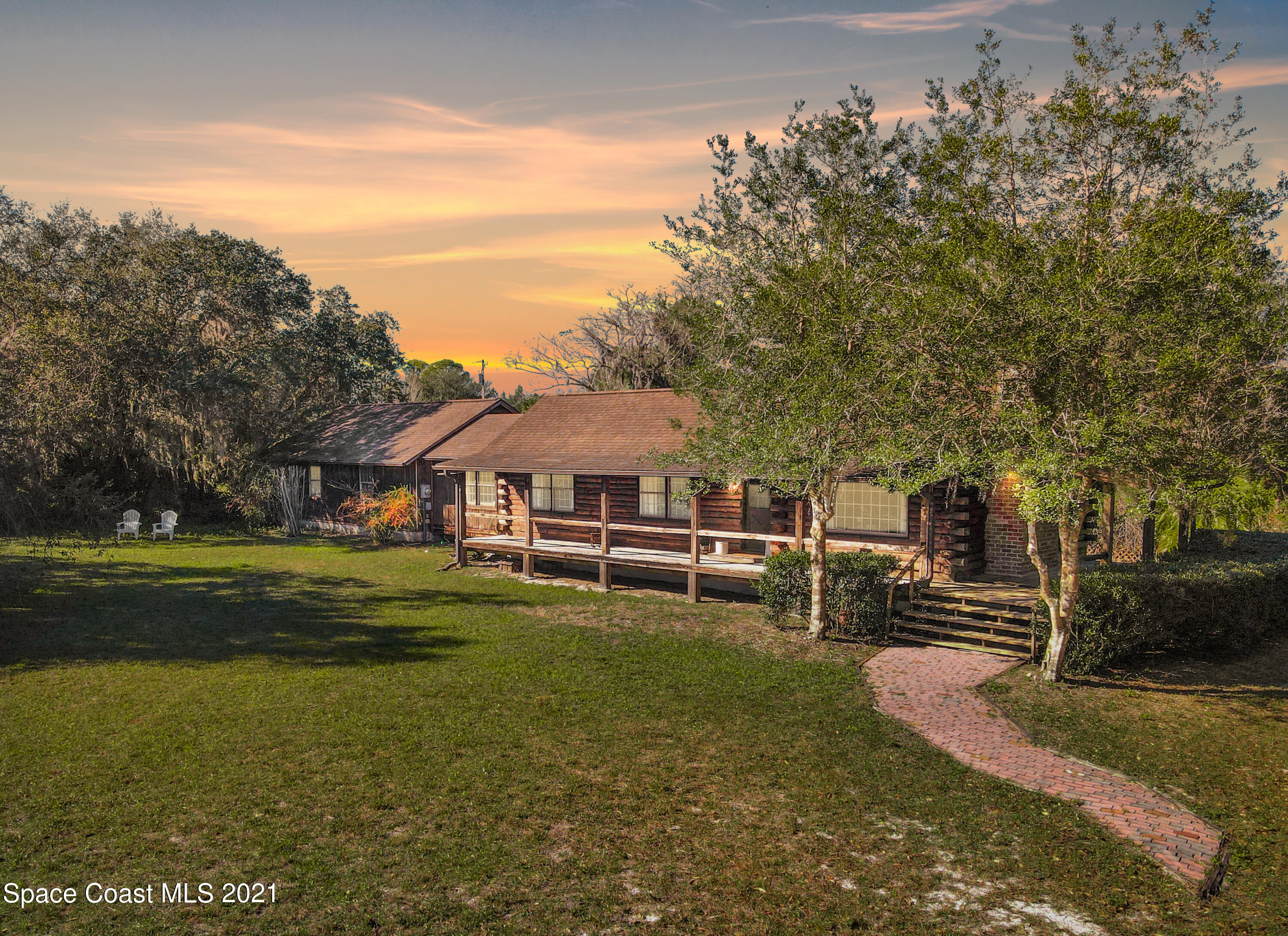 4340 Burkholm Road Mims, FL 32754 - Photo 37 of 39 Peaceful Sunset!