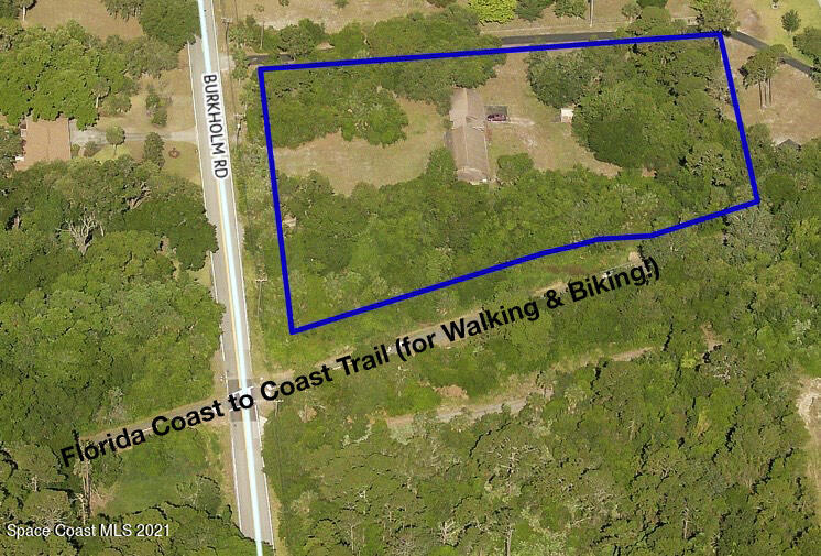 4340 Burkholm Road Mims, FL 32754 - Photo 38 of 39 Property Boundaries (County)