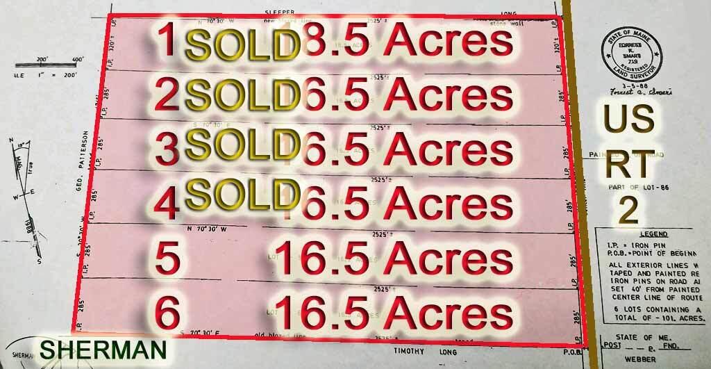 Lot 18 U.S. Rte 2 Newport, ME 04953 - Photo 2 of 62 six-surveyed-land-acreages-