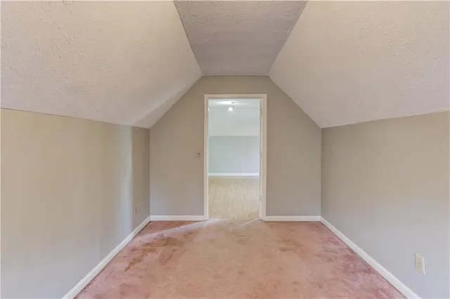 a view of empty room