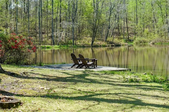 a view of a lake view