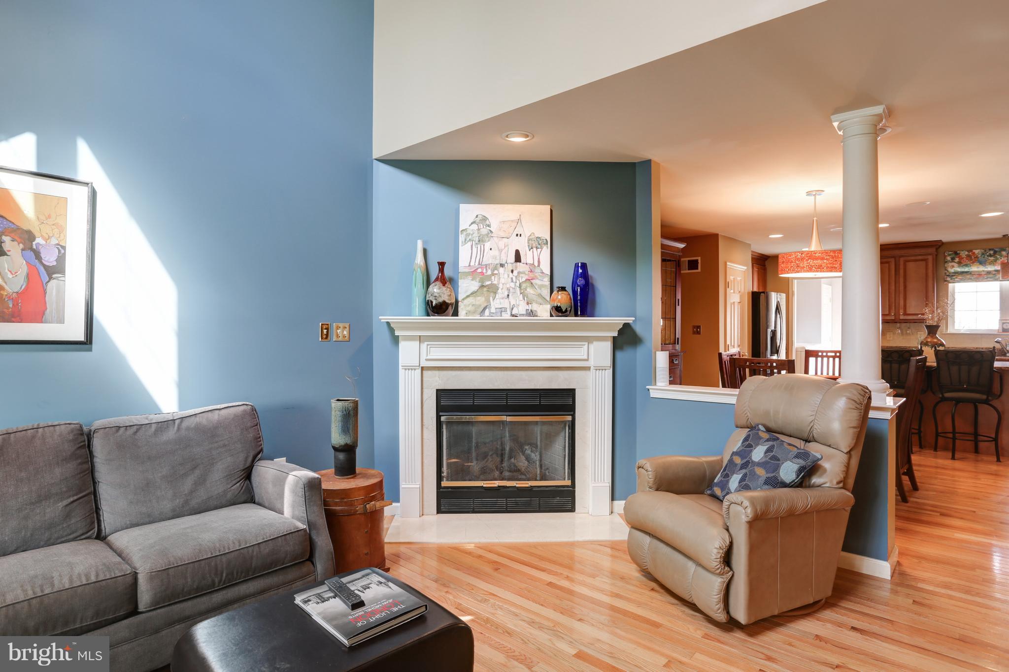 906 Suffolk Drive Lititz, PA 17543 - Photo 4 of 45 Relax in front of the cozy gas fireplace.