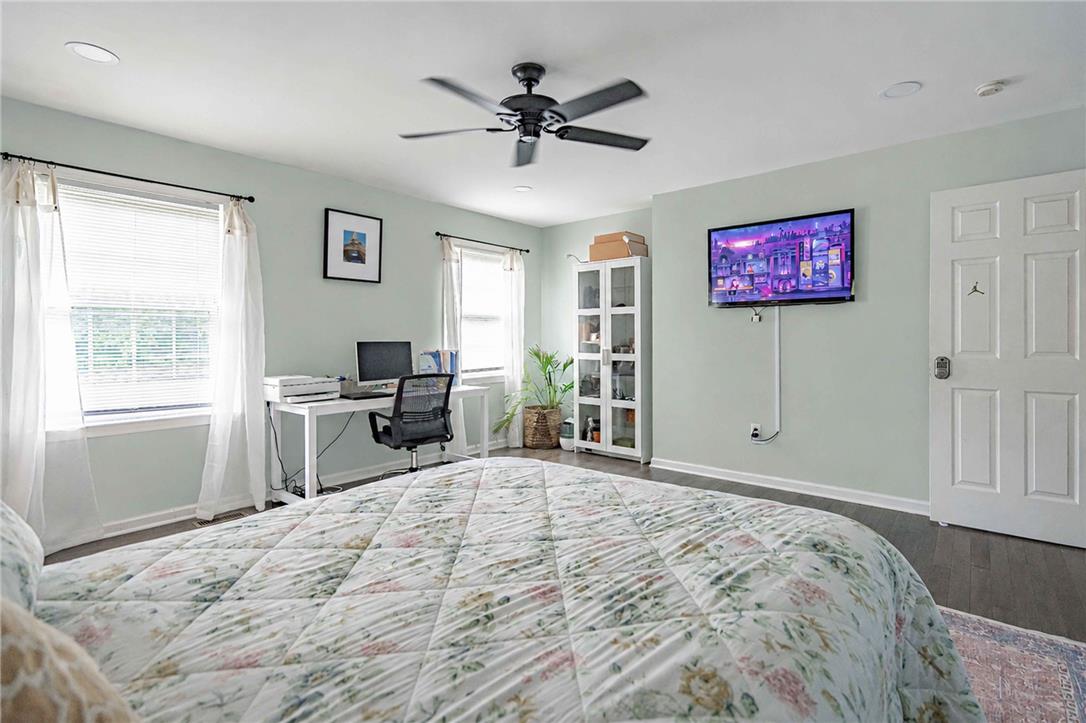 102 Sutton Road Easton, PA 18045 - Photo 36 of 83 Rich hardwood floors and double windows define this tranquil bedroom retreat.
