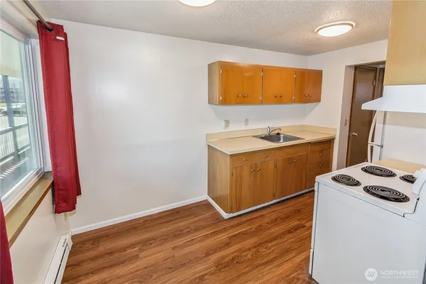 a room with storage and utility