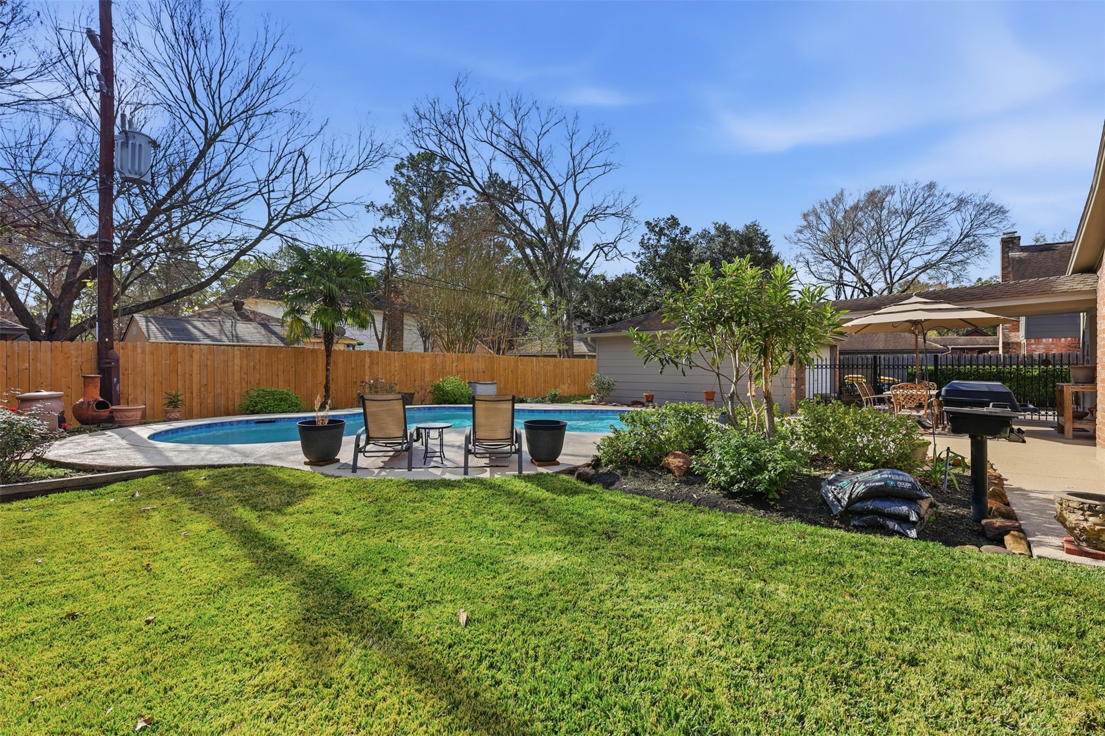 3415 Flickering Candle Drive Spring, TX 77388 - Photo 8 of 36 a view of a house with a back yard