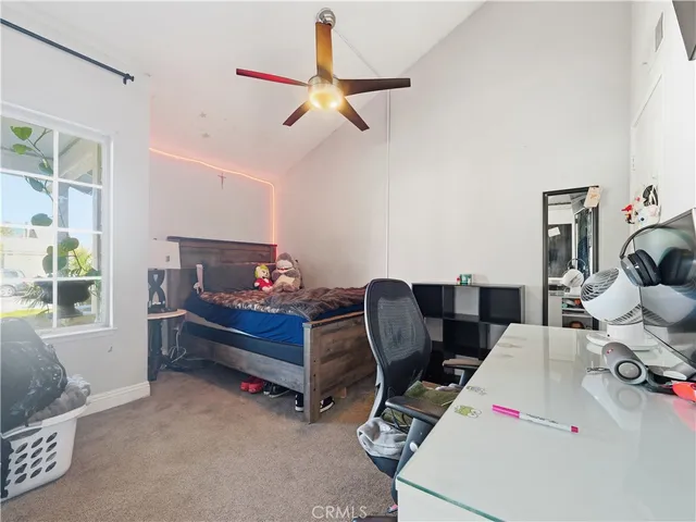 a room with furniture and window