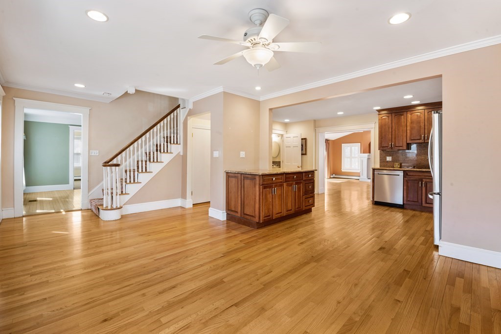 35 Lovell Road Watertown, MA 02472 - Photo 6 of 42 a view of an entryway with wooden floor