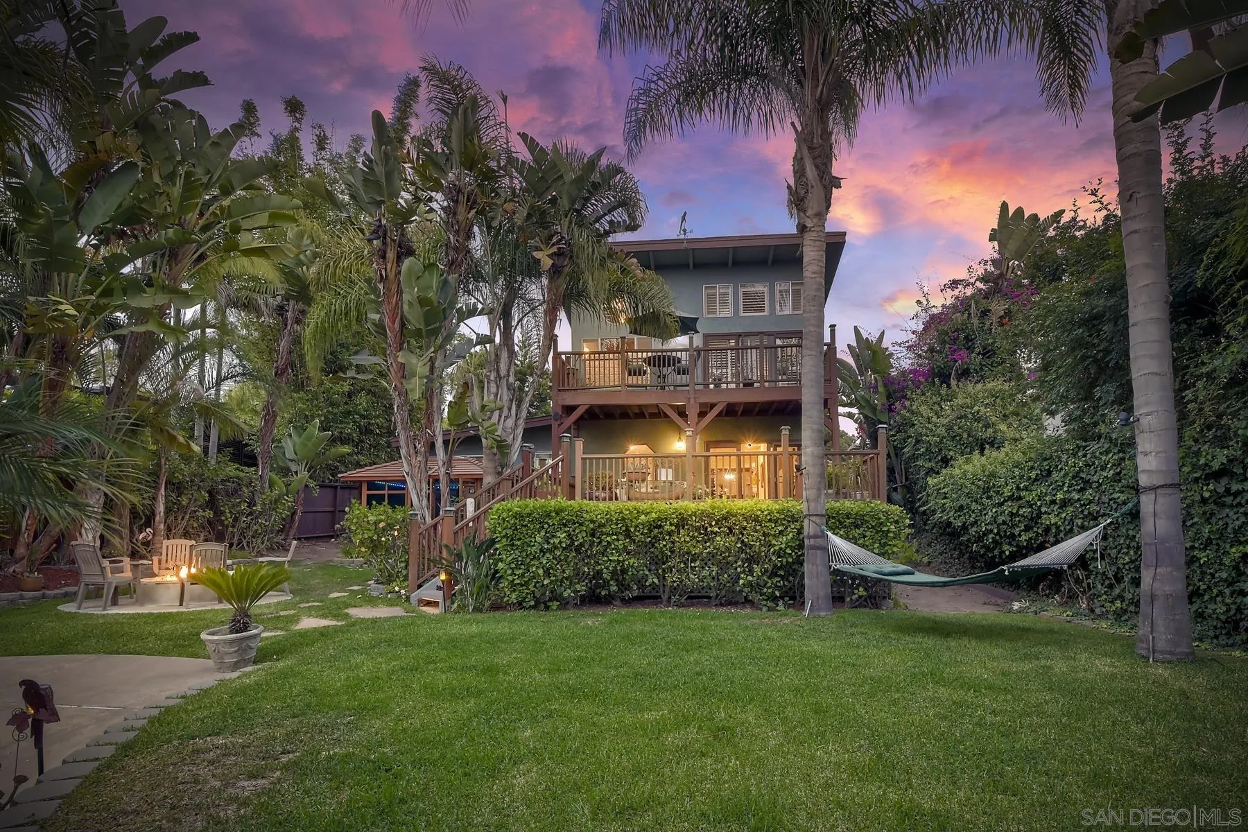 536 Saxony Road Encinitas, CA 92024 - Photo 49 of 57 a view of a house with a garden