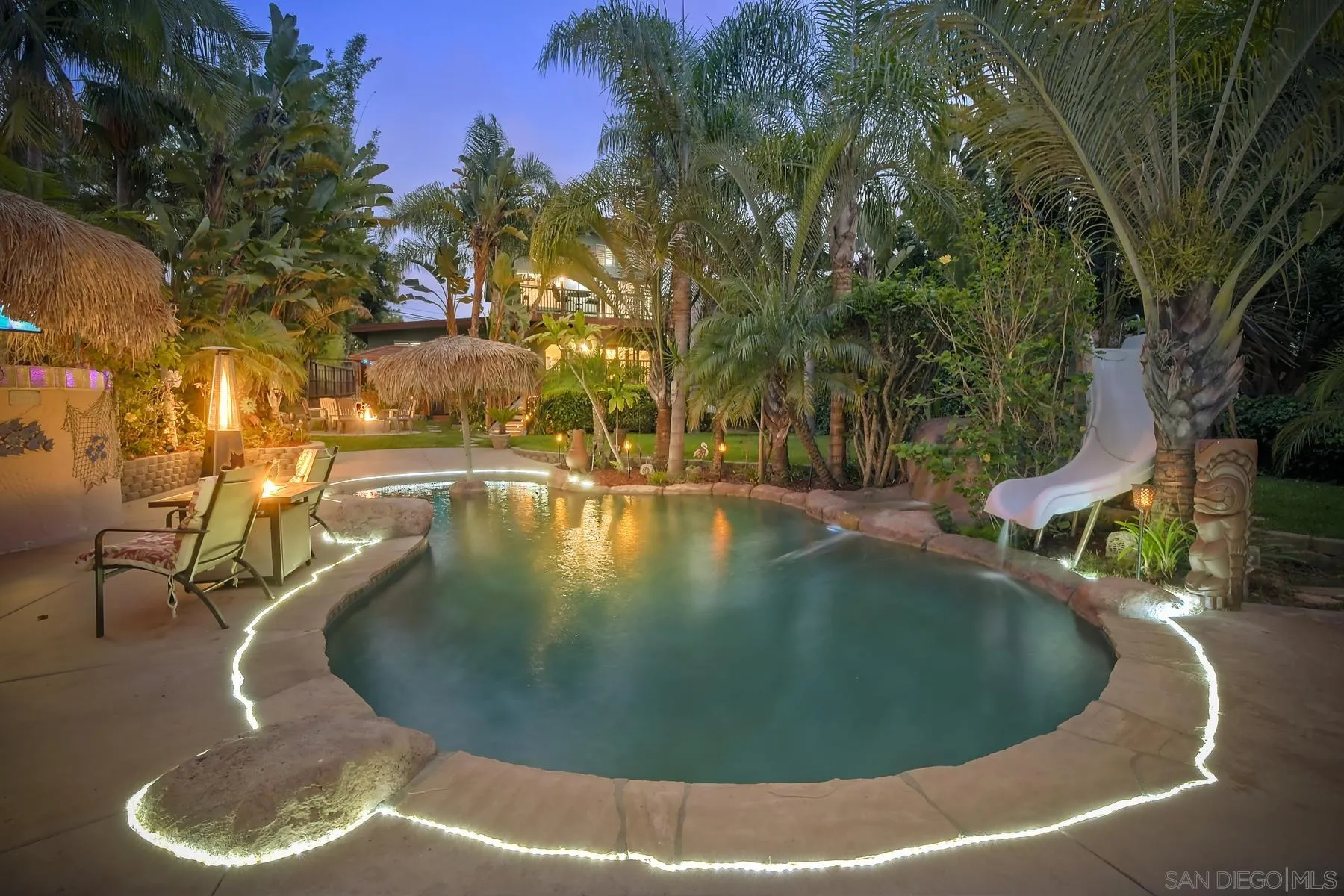 536 Saxony Road Encinitas, CA 92024 - Photo 50 of 57 a view of a swimming pool with a yard