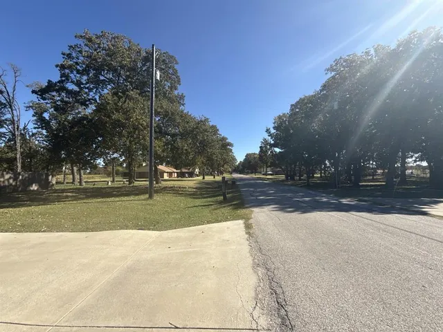 a view of outdoor space with trees