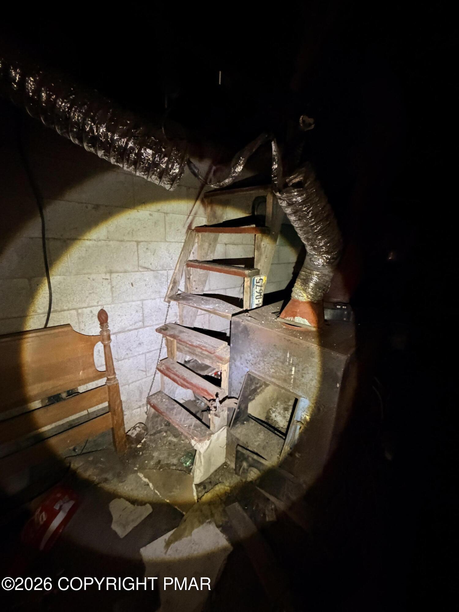 260 Creek Road Wapwallopen, PA 18660 - Photo 89 of 113 Basement stairs