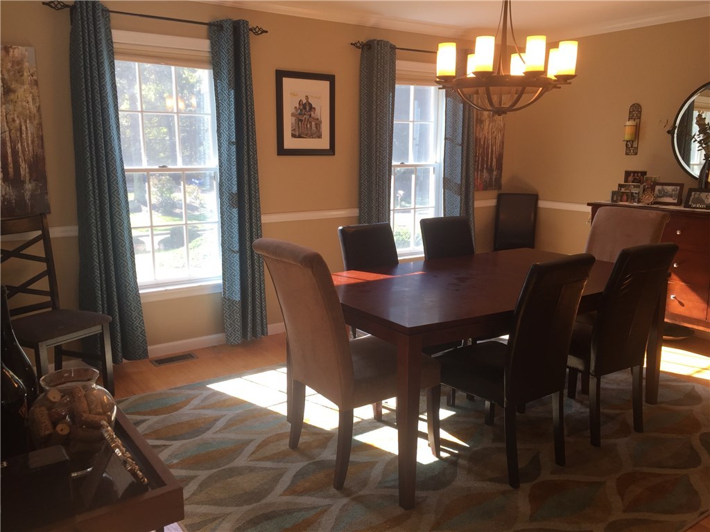 6 Princess Pine Road Lincoln, RI 02865 - Photo 13 of 40 Large, formal dining room can accommodate multiple pieces of furniture.